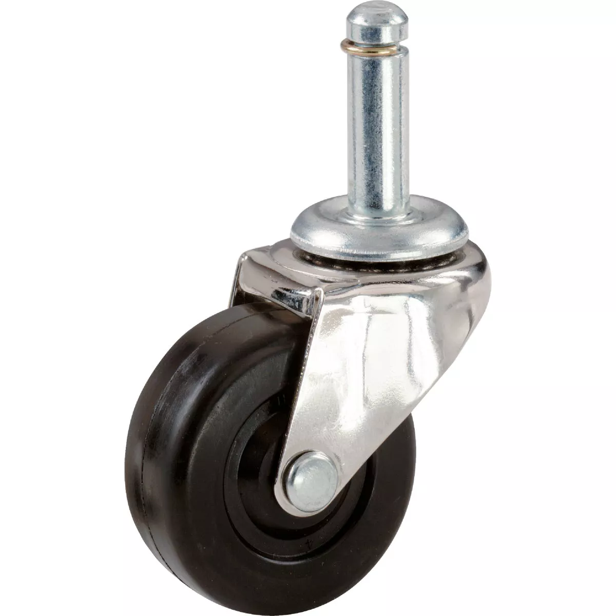 Shepherd Hardware 2 In. Friction Grip Rubber Swivel Stem Caster