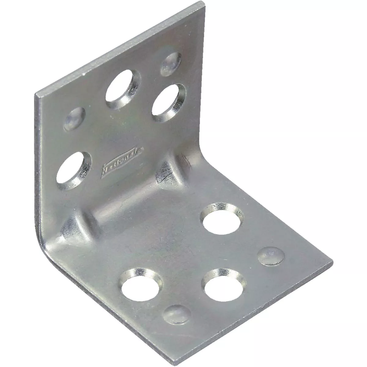National Hardware 1-1/2 In. x 1-1/2 In. Double Wide Zinc Corner Brace (2-Count)