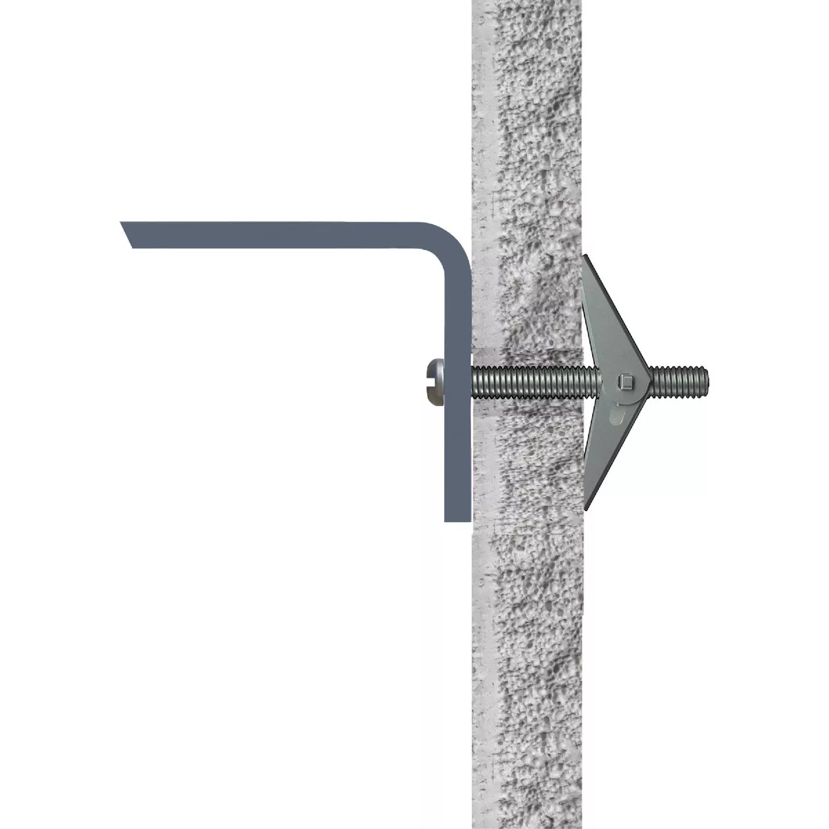 Wej-it 1/4 In. x 3 In. Mushroom-Head Wing Toggle Bolt Anchor (50 Ct.) - photo 2