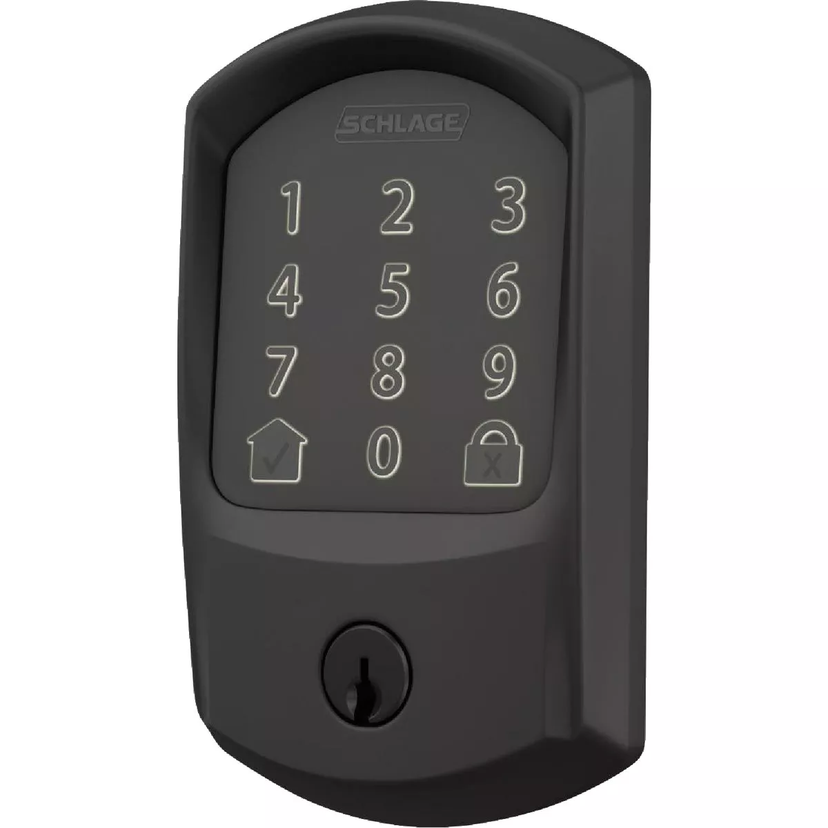 Schlage Encode Greenwich Matte Black Smart WiFi Deadbolt - photo 2