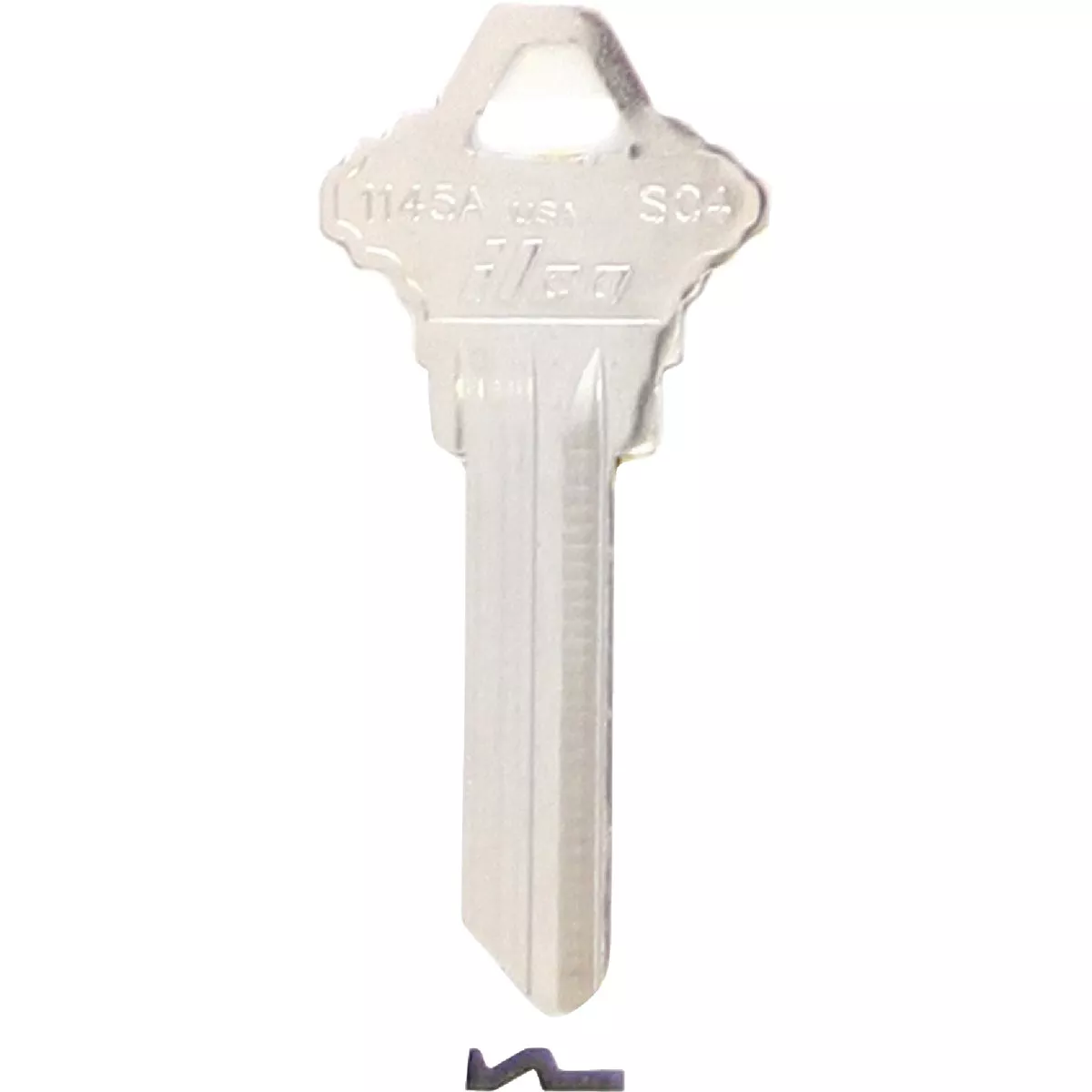 ILCO Schlage Nickel Plated House Key, SC4 / 1145A (10-Pack)
