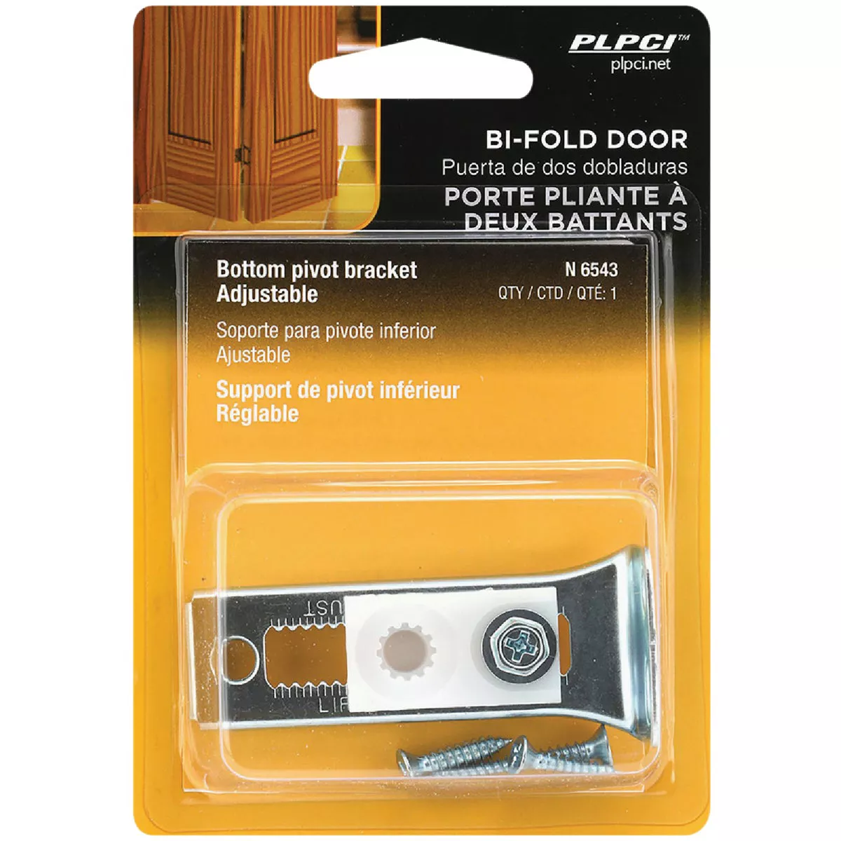 Prime-Line Bifold Door Bottom Pivot Bracket - photo 2