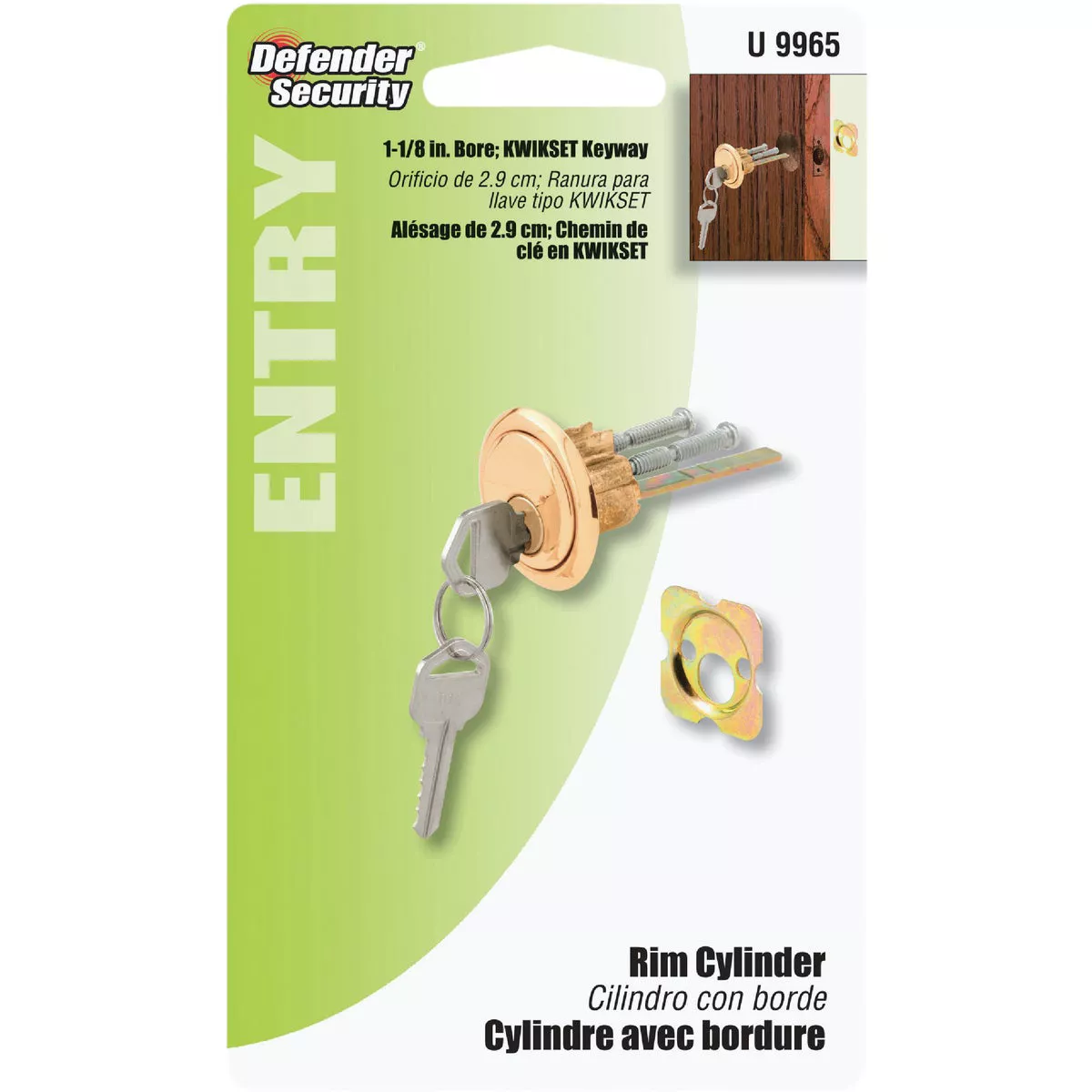 Defender Security Rim Cylinder - photo 2