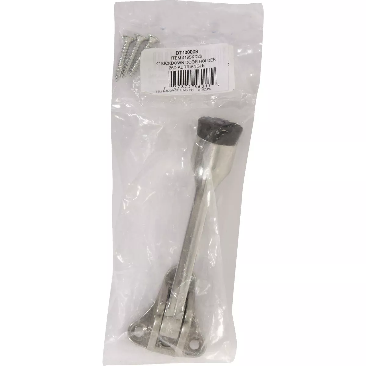 Tell 4-1/8 In. Aluminum Kickdown Door Holder - photo 2