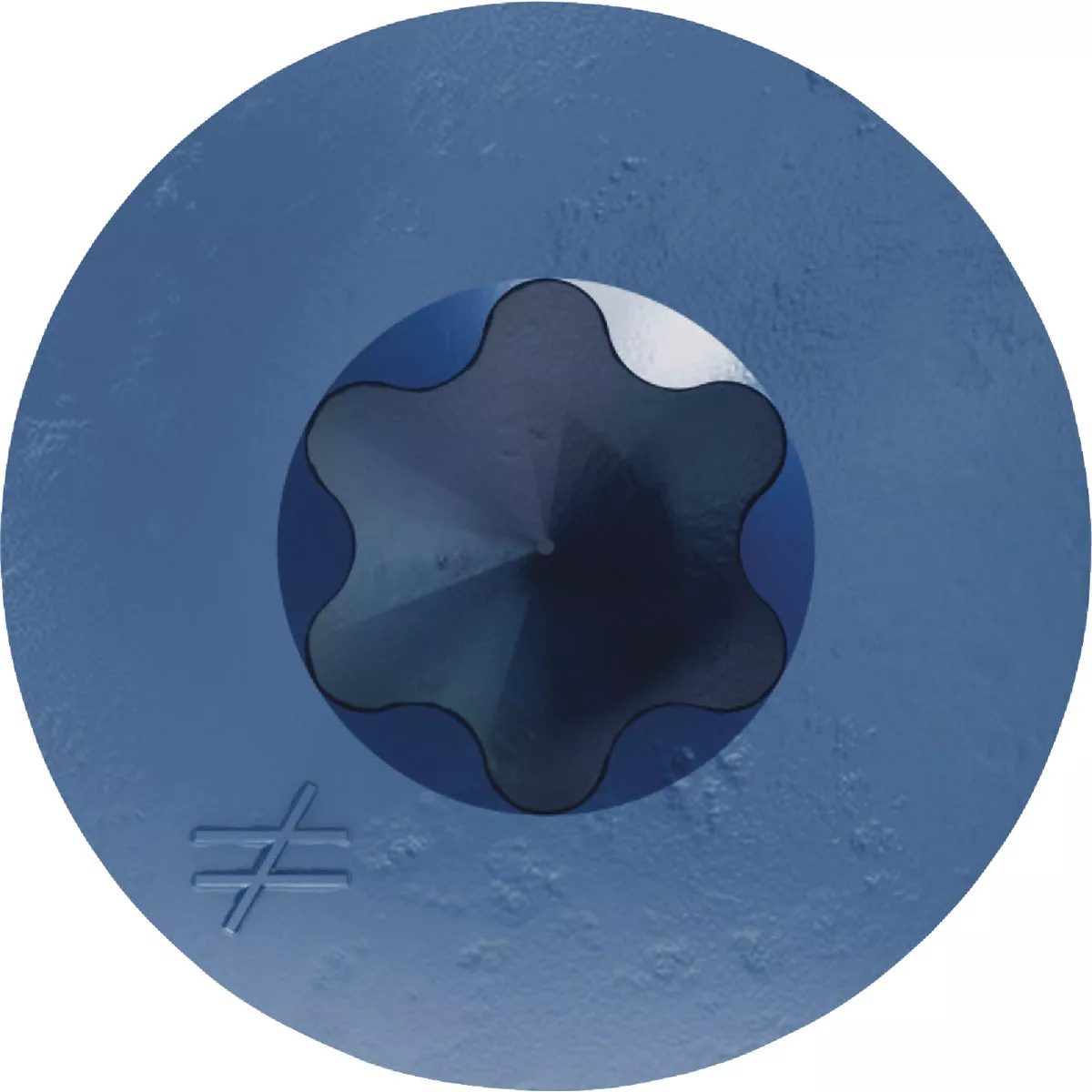 Simpson Strong-Tie Titen Turbo 3/16 In. x 1-3/4 In. Hex-Head Concrete and Masonry Screw, Blue (8 Ct.) - photo 2
