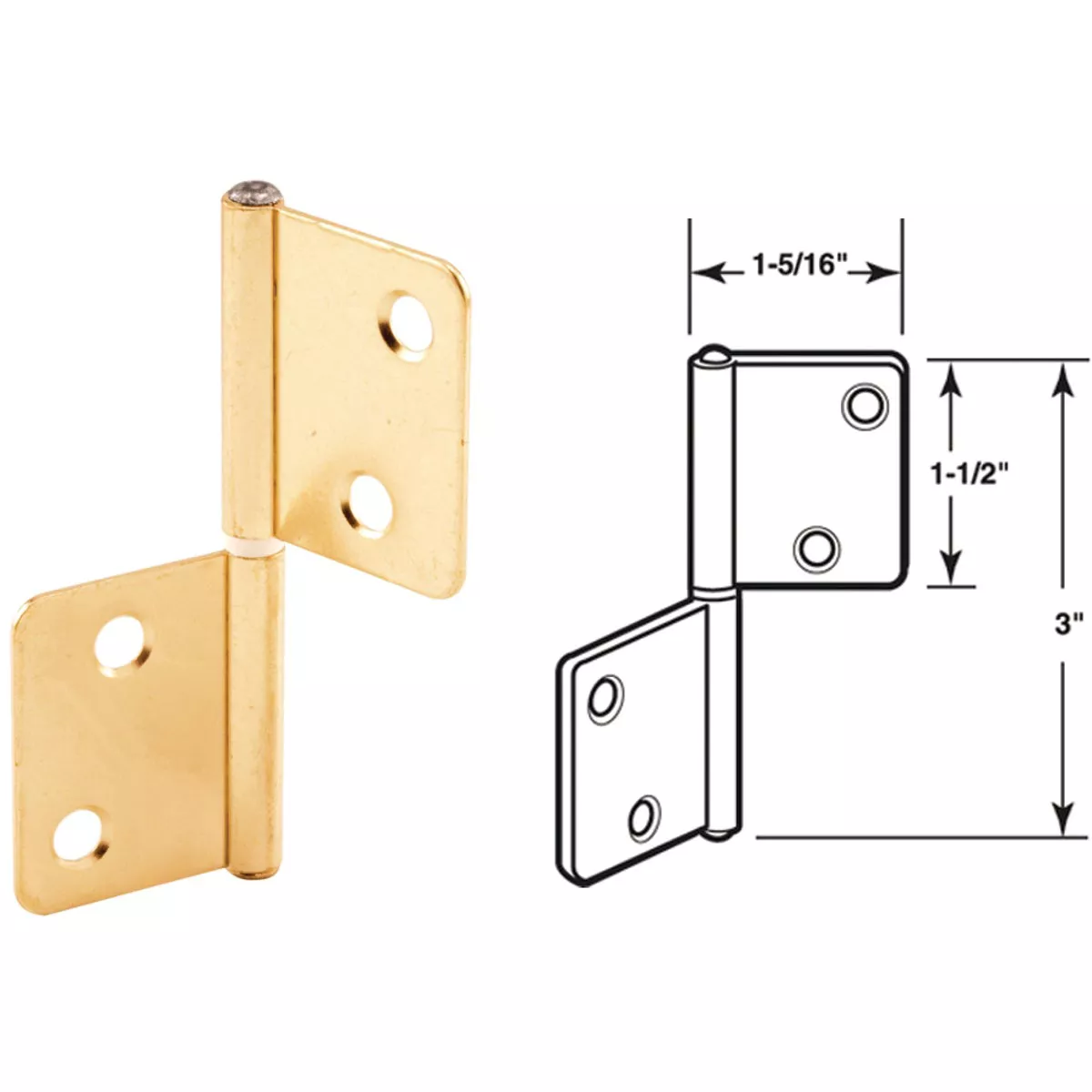 Prime-Line Bi-fold Closet Hinge