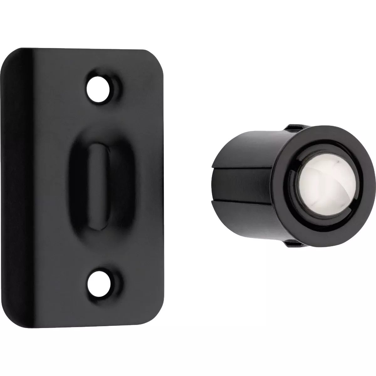 National Hardware Matte Black Drive-in Ball Catch