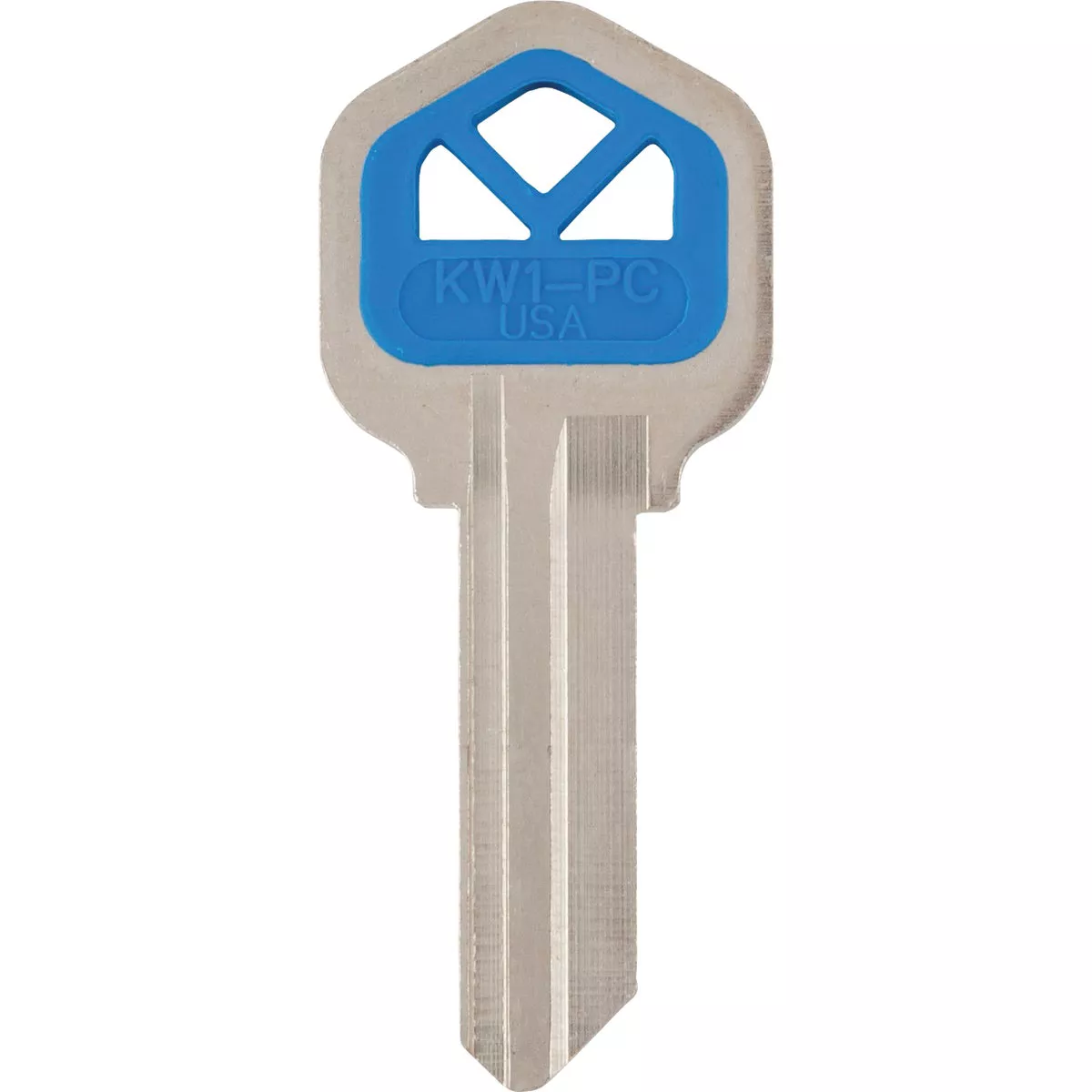 ILCO Kwikset Design Decorative House Key, KW1-Blue (5-Pack)