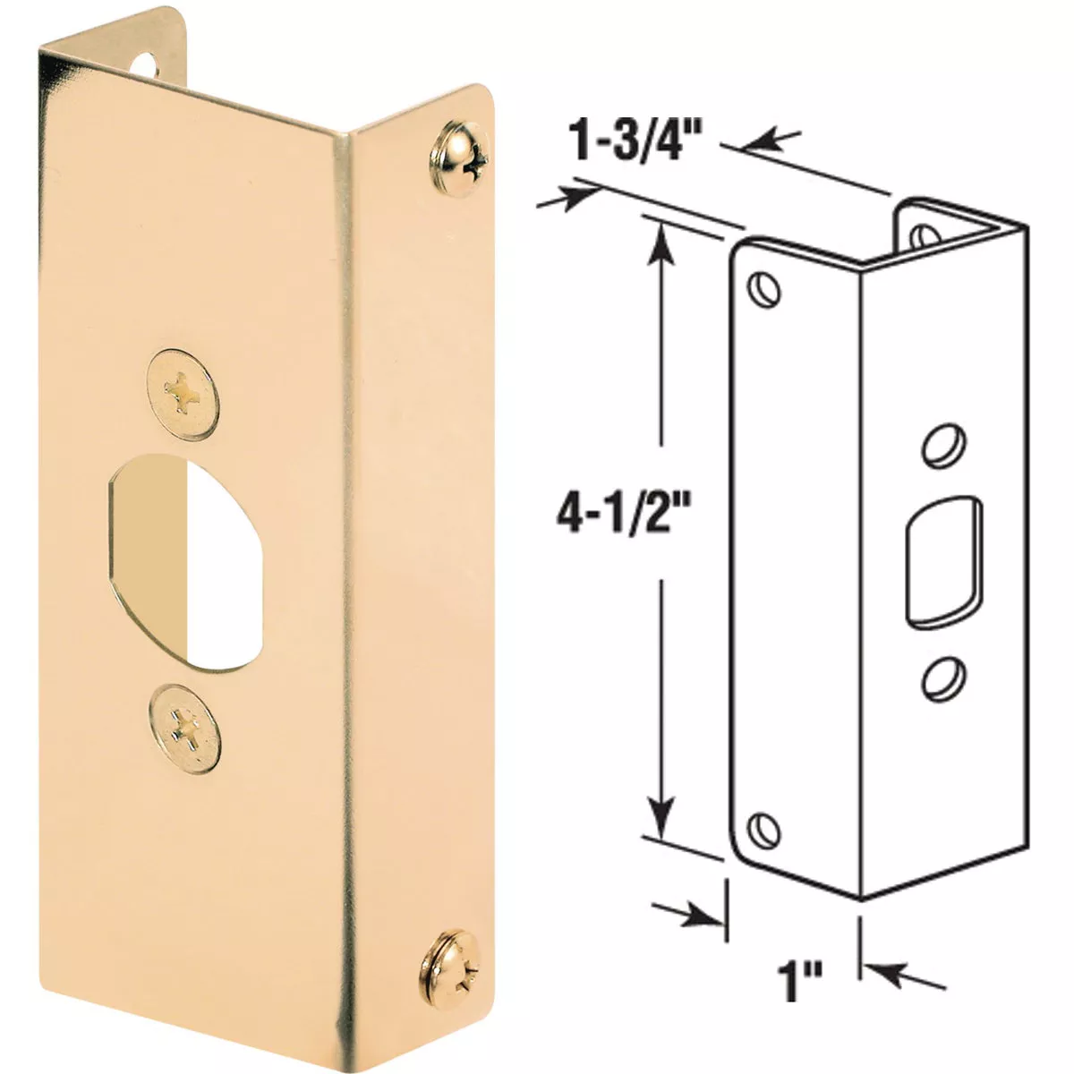 Defender Security 1-3/4 In. Door Reinforcement