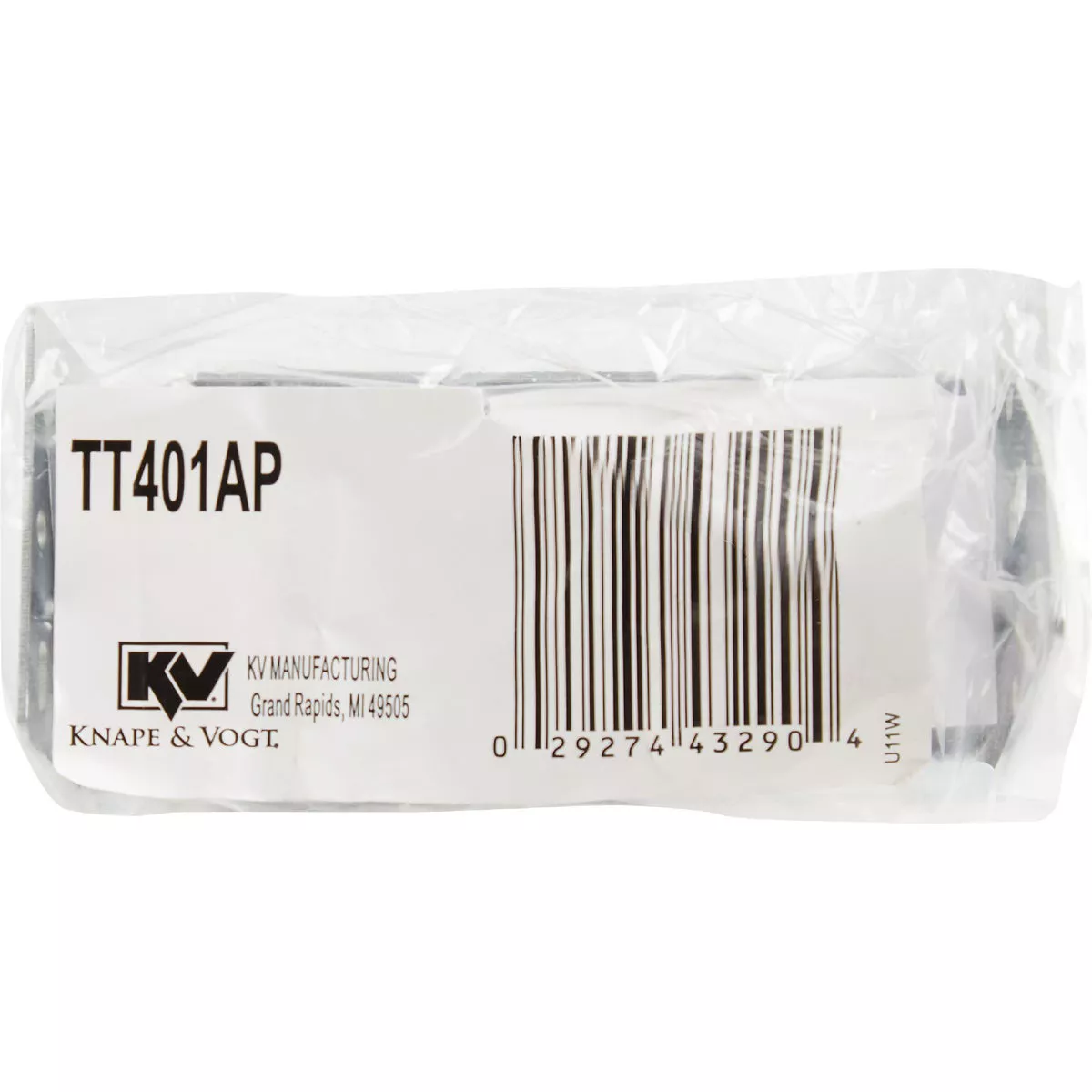 Knape & Vogt 1-11/16 In. x 3-1/2 In. Zinc Drawer Slide Mounting Bracket (2-Pack) - photo 2