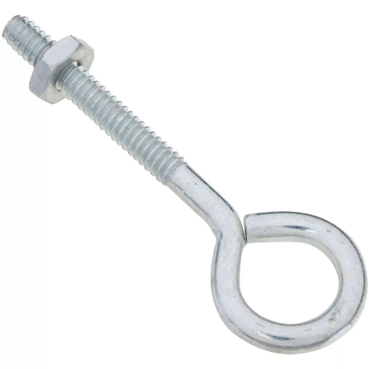 National Hardware 3/16 In. x 2-1/2 In. Zinc Eye Bolt with Hex Nut