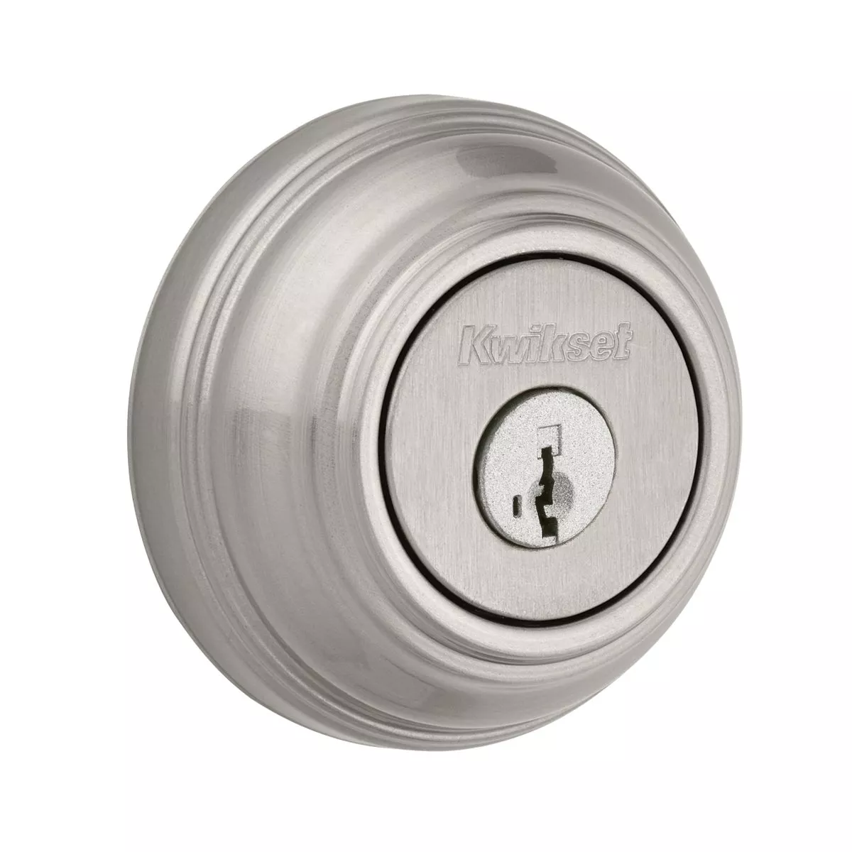 Kwikset Signature Series Satin Nickel Double Cylinder Deadbolt with SmartKey - photo 2