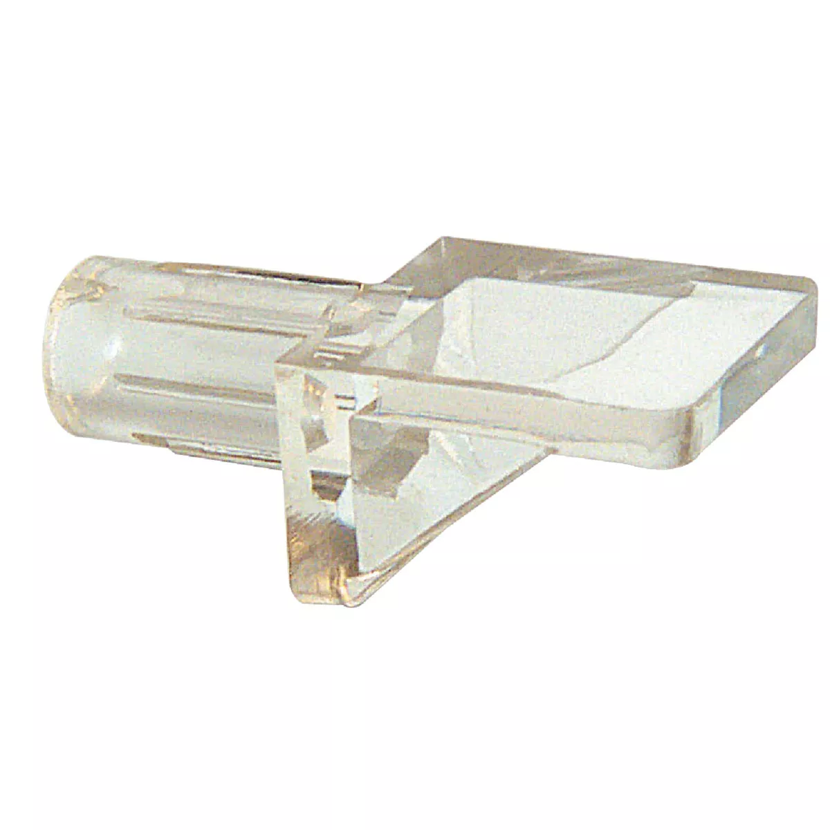 Prime-Line 1/4 In. Dia. x 7/8 In. L. Clear Butyrate Shelf Support 8 Count) - photo 2