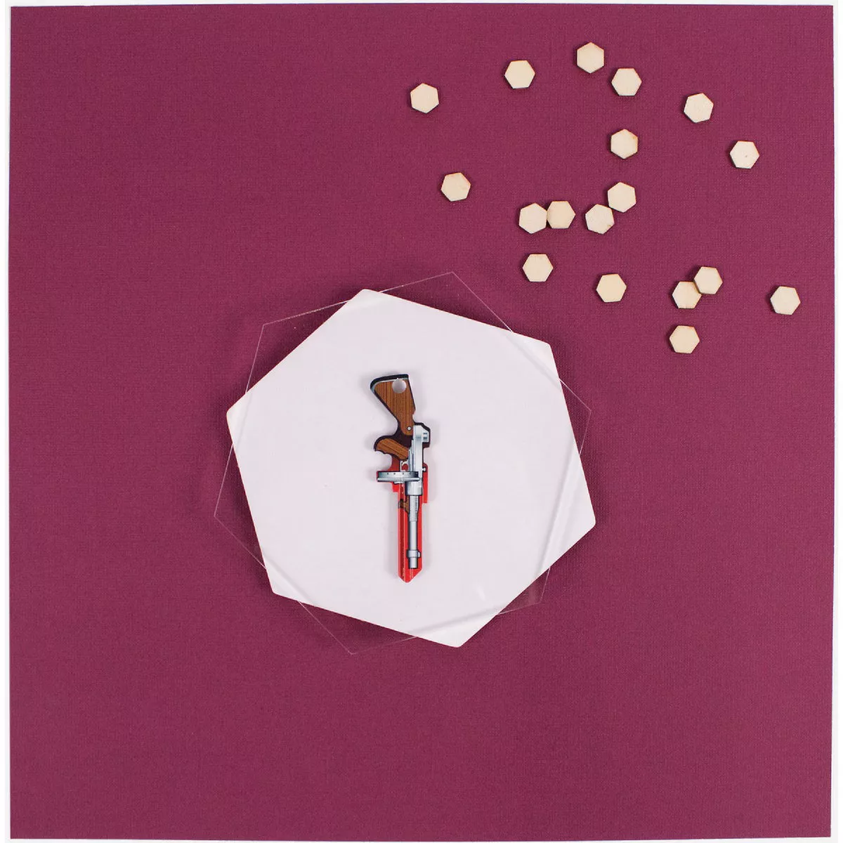 Lucky Line Machine Gun Key Shapes Decorative House Key - SC1 - photo 3