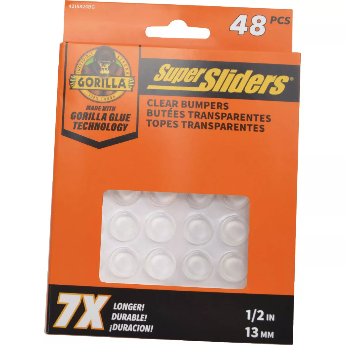 Gorilla Super Sliders 1/2 In. Bumper (48-Piece) - photo 2