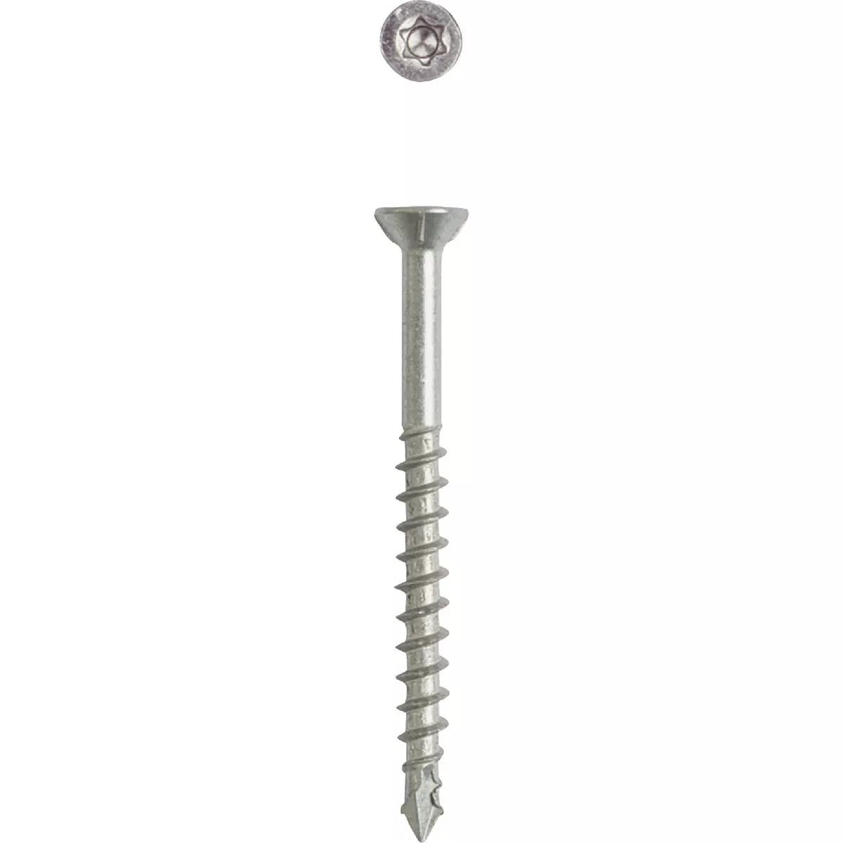 SPAX #6 x 1-1/2 In. T20 Plus Trim Head Zinc (Interior) MDF Cabinet Screw (300 Ct.)