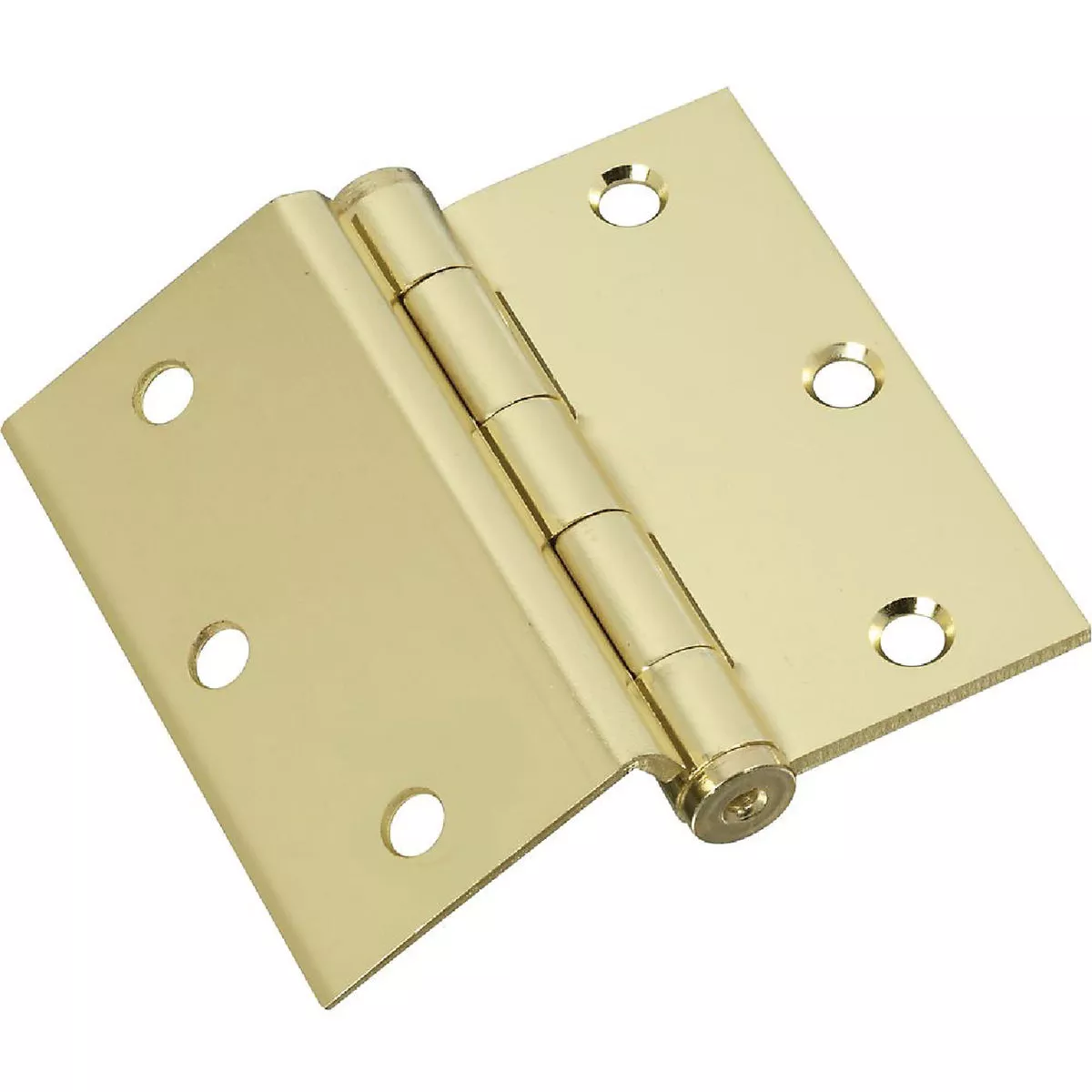 National 3-1/2 In. Square Half Surface Door Hinge (2-Pack)