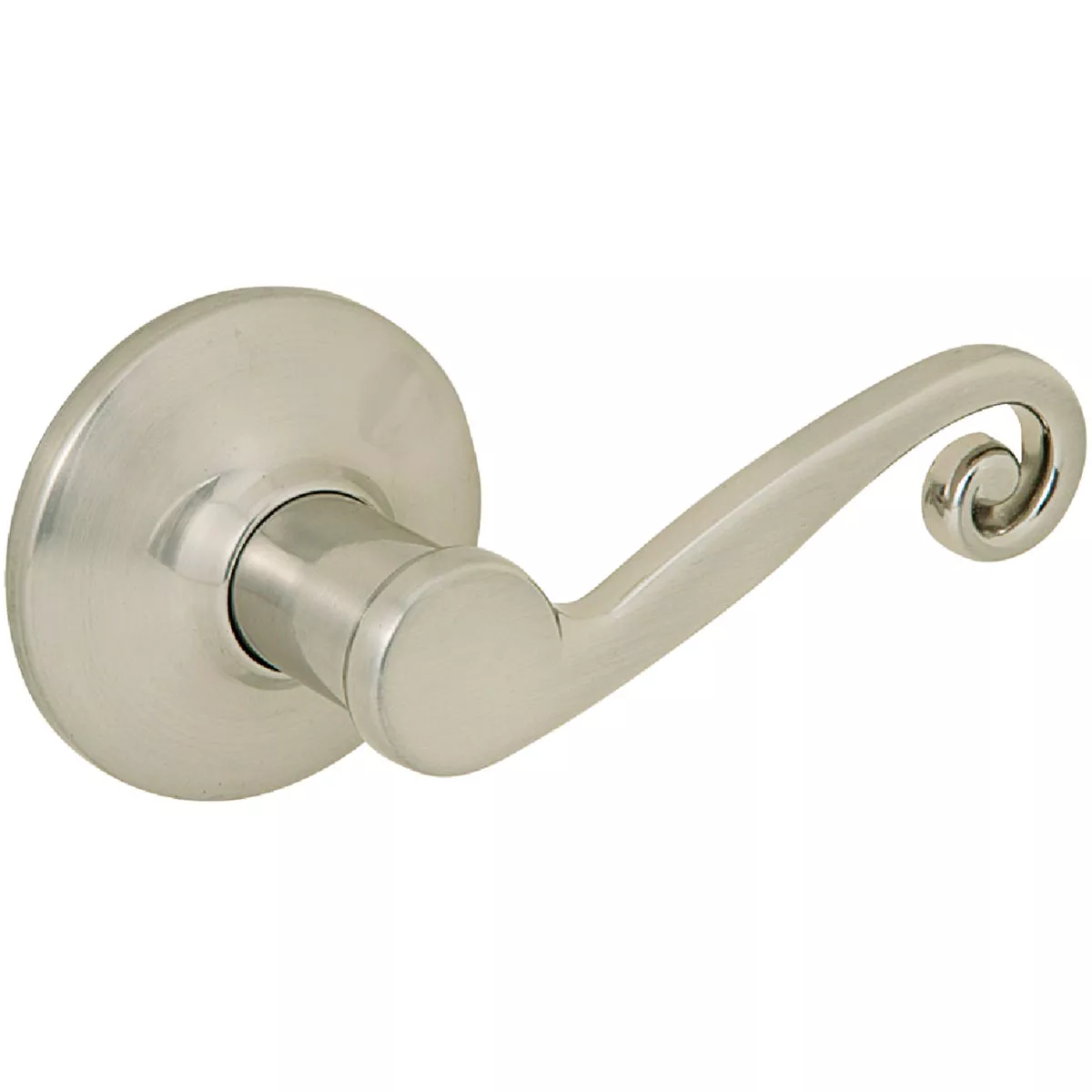 Steel Pro Brushed Nickel Passage Door Lever