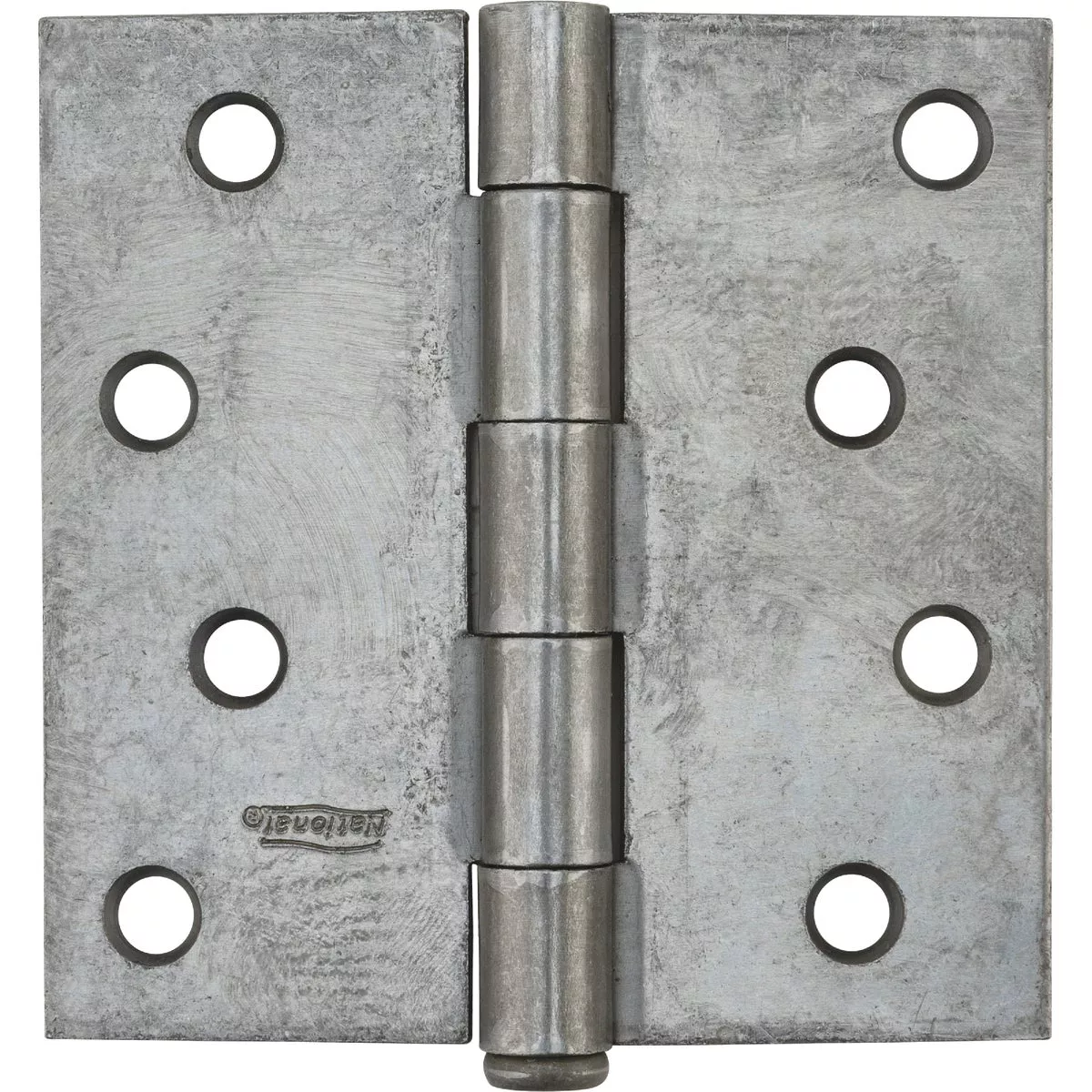 National 4 In. Square Plain Steel Broad Door Hinge - photo 2