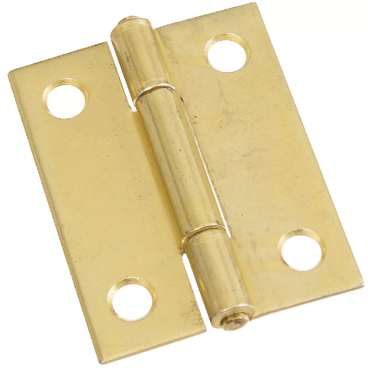 National Hardware 2 In. Brass Tight-Pin Narrow Hinge (2 Count)