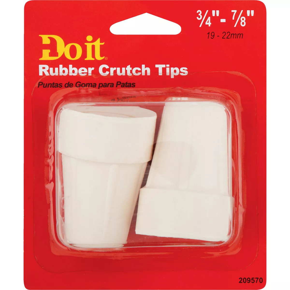 Do it Rubber Off-White 3/4 In. Crutch Tip, (2-Pack) - photo 2