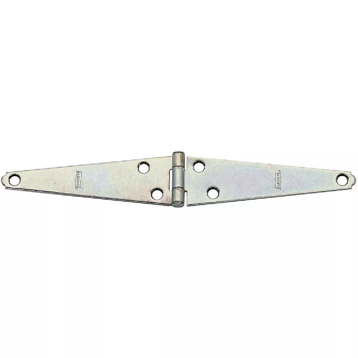 National 5 In. Zinc Light Strap Hinge