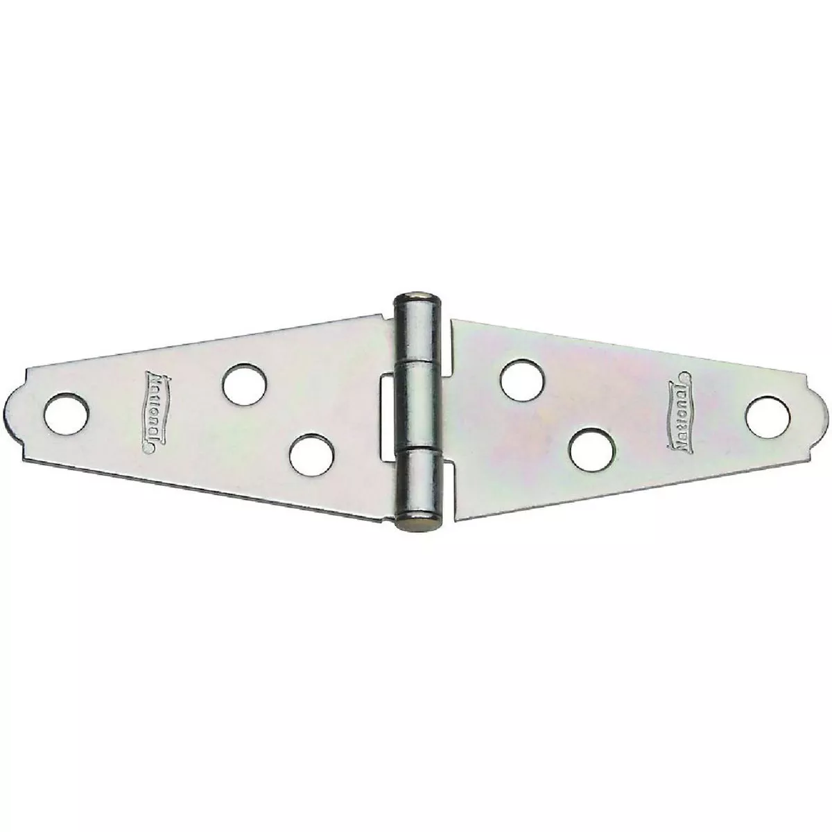 National Hardware 2 In. Zinc Light Strap Hinge (2-Pack)