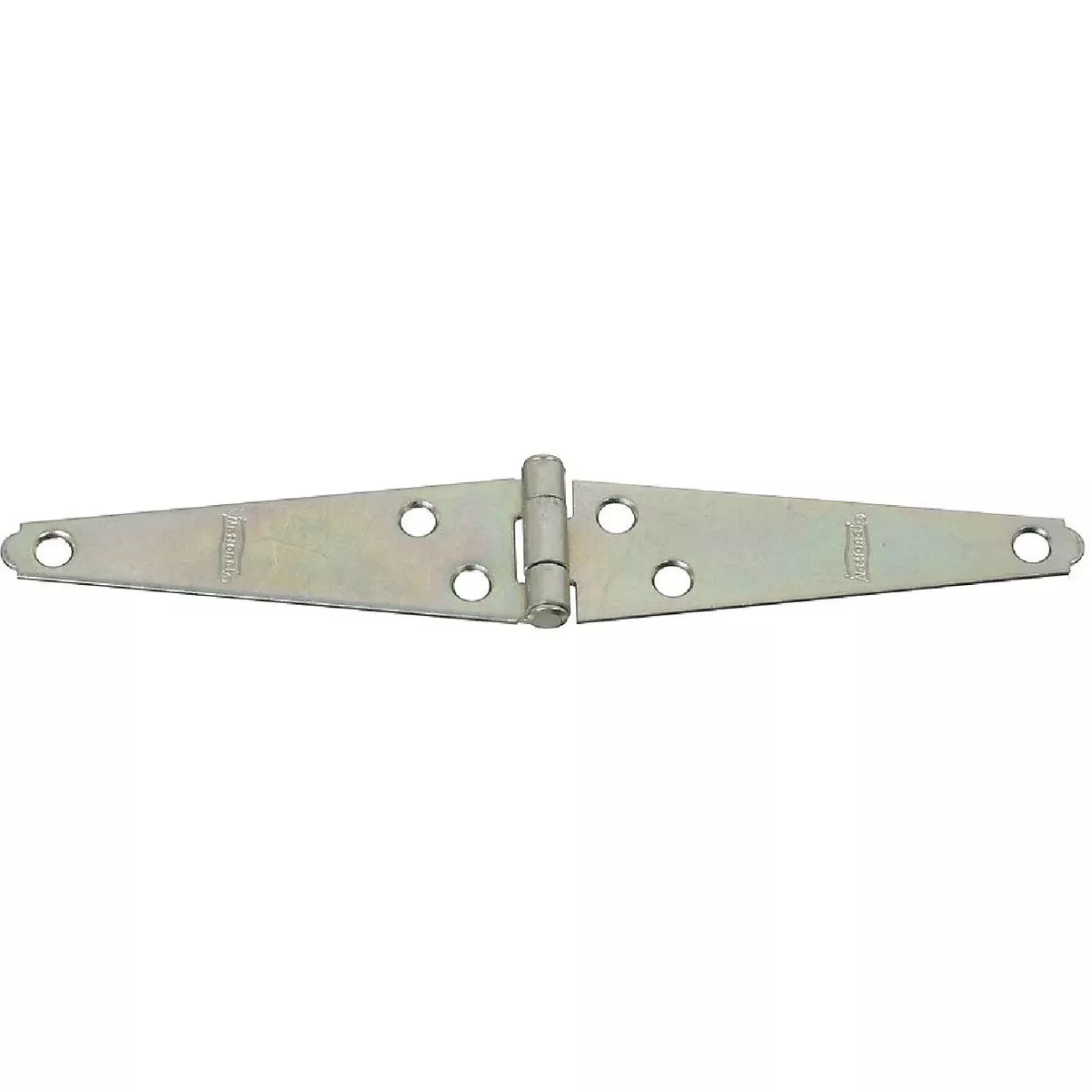 National Hardware 4 In. Zinc Light Strap Hinge (2-Pack)