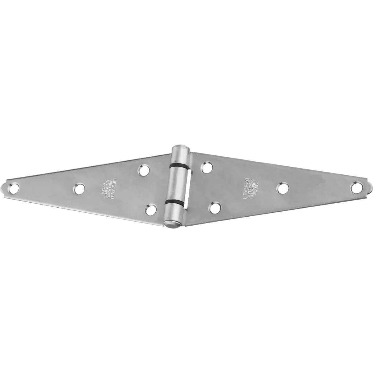 National Hardware 2.43 In. x 6 In. Zinc Heavy-Duty Strap Hinge