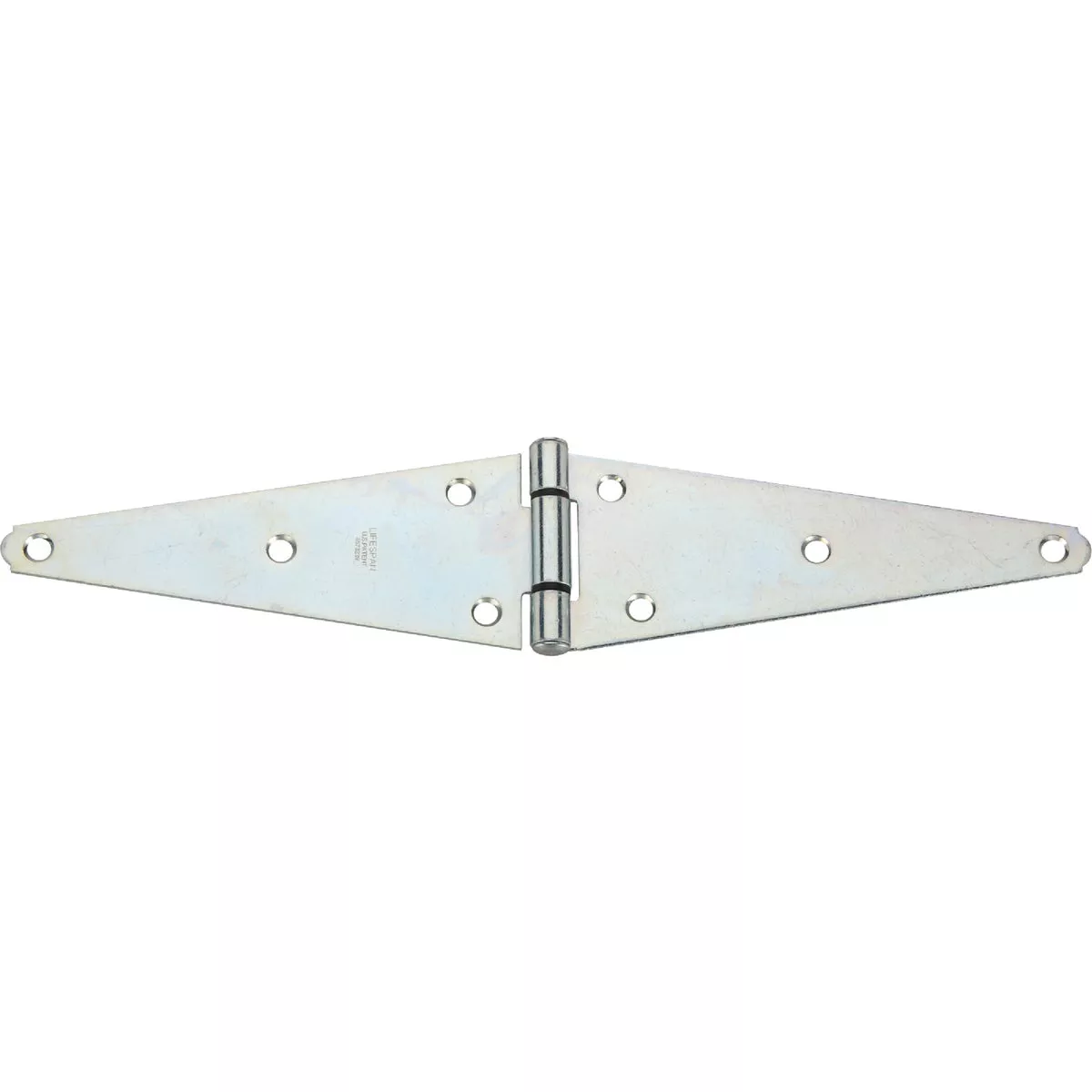 National Hardware 3-1/8 In. x 8 In. Zinc Heavy-Duty Strap
