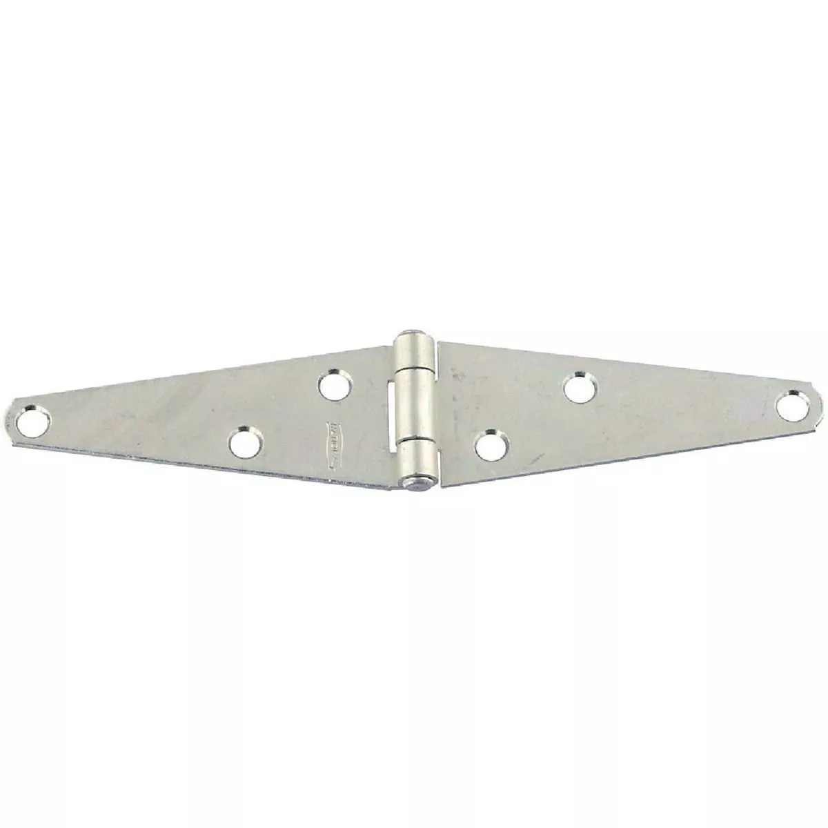 National 1.61 In. x 4 In. Zinc Heavy-Duty Strap Hinge (2-Pack)