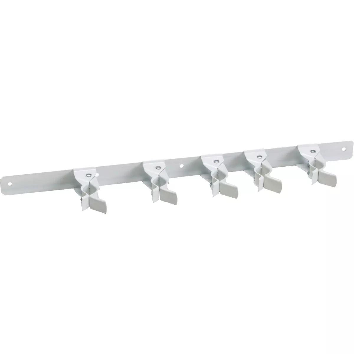 Rust-Resistant White 5-Spring Clip Organizer - photo 3