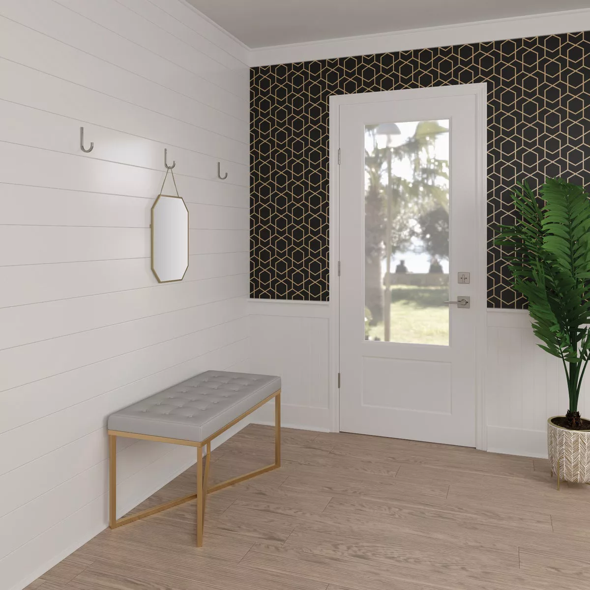 National Hardware 4 In. Satin Nickel Reed Multipurpose Hook (2-Pack) - photo 2