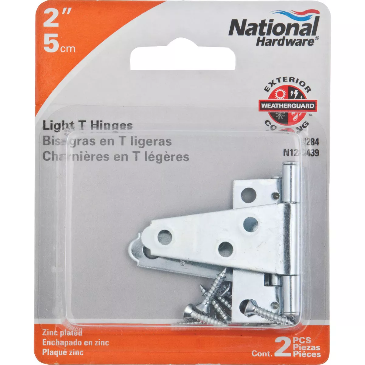 National Hardware 2 In. Light Duty T-Hinge With Screw (2 Count) - photo 2