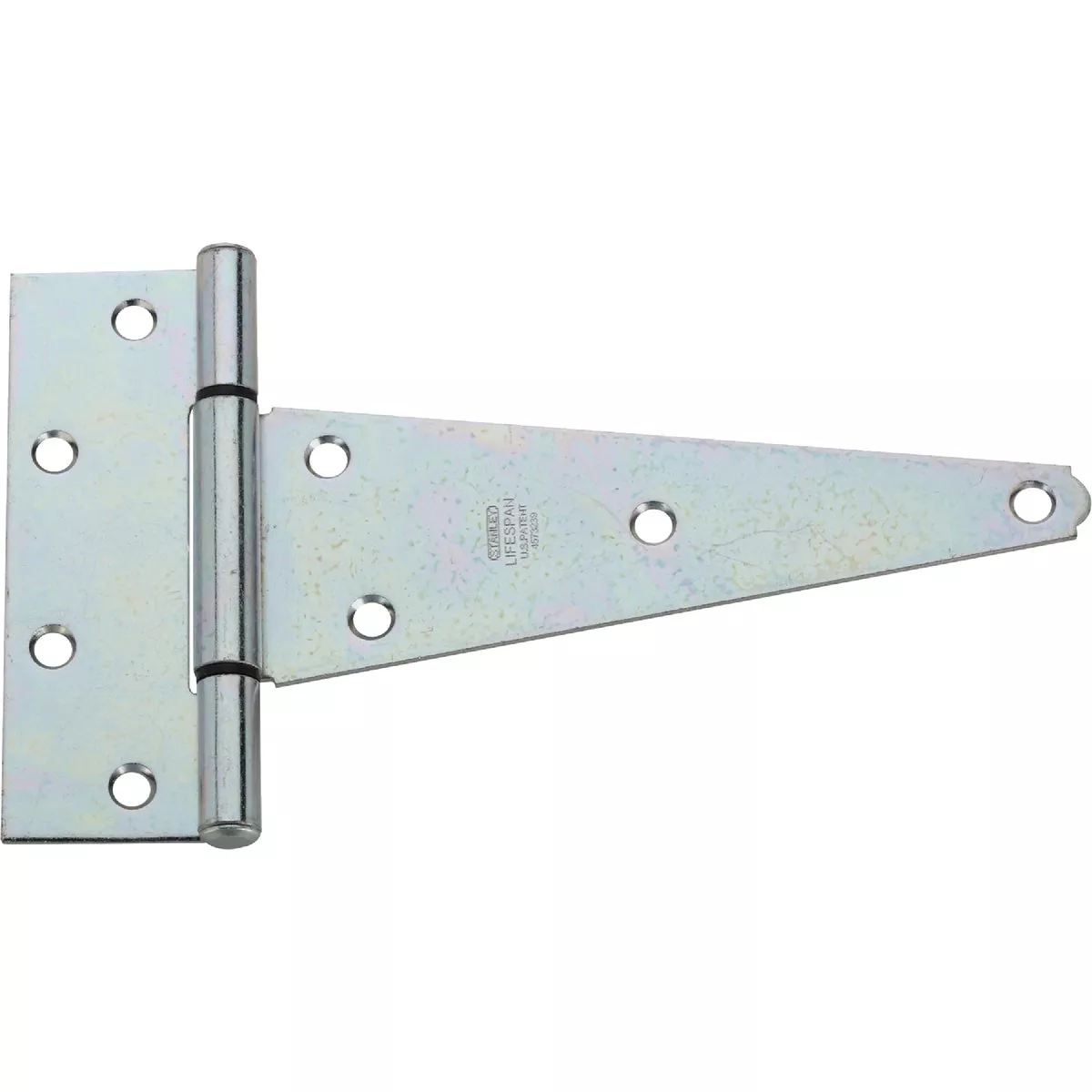 National Hardware 8 In. Zinc-Plated Steel Heavy-Duty Tee Hinge