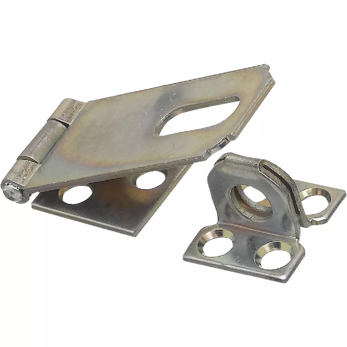 National Hardware 2-1/2 In. Zinc Non-Swivel Safety Hasp