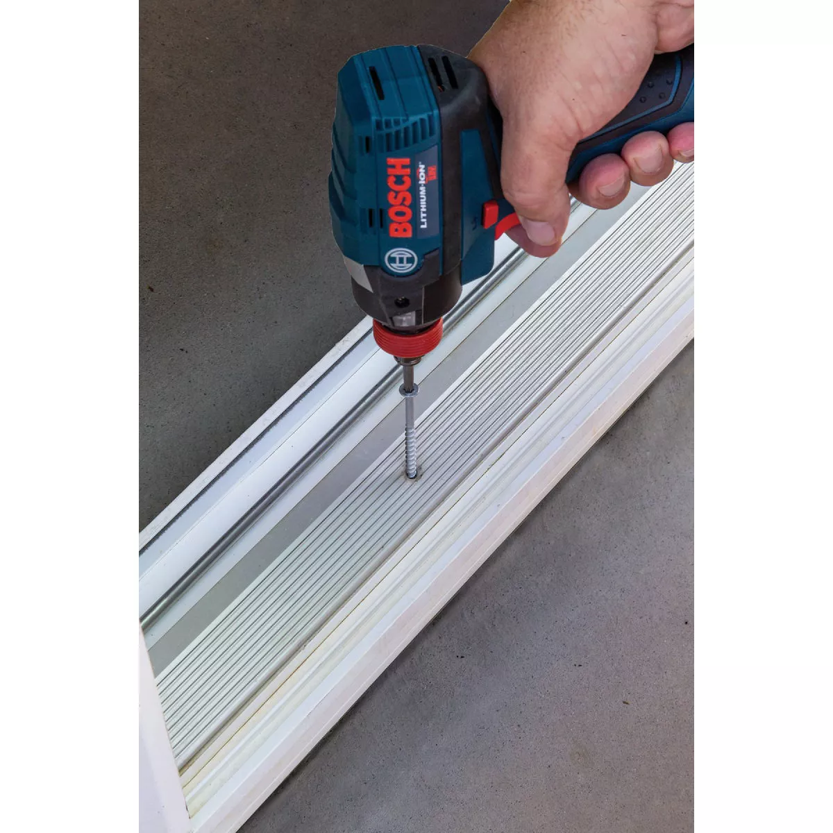 Simpson Strong-Tie Titen Turbo 3/16 in. x 2-3/4 in. Hex-Head Concrete and Masonry Screw, Blue (25-Qty) - photo 2