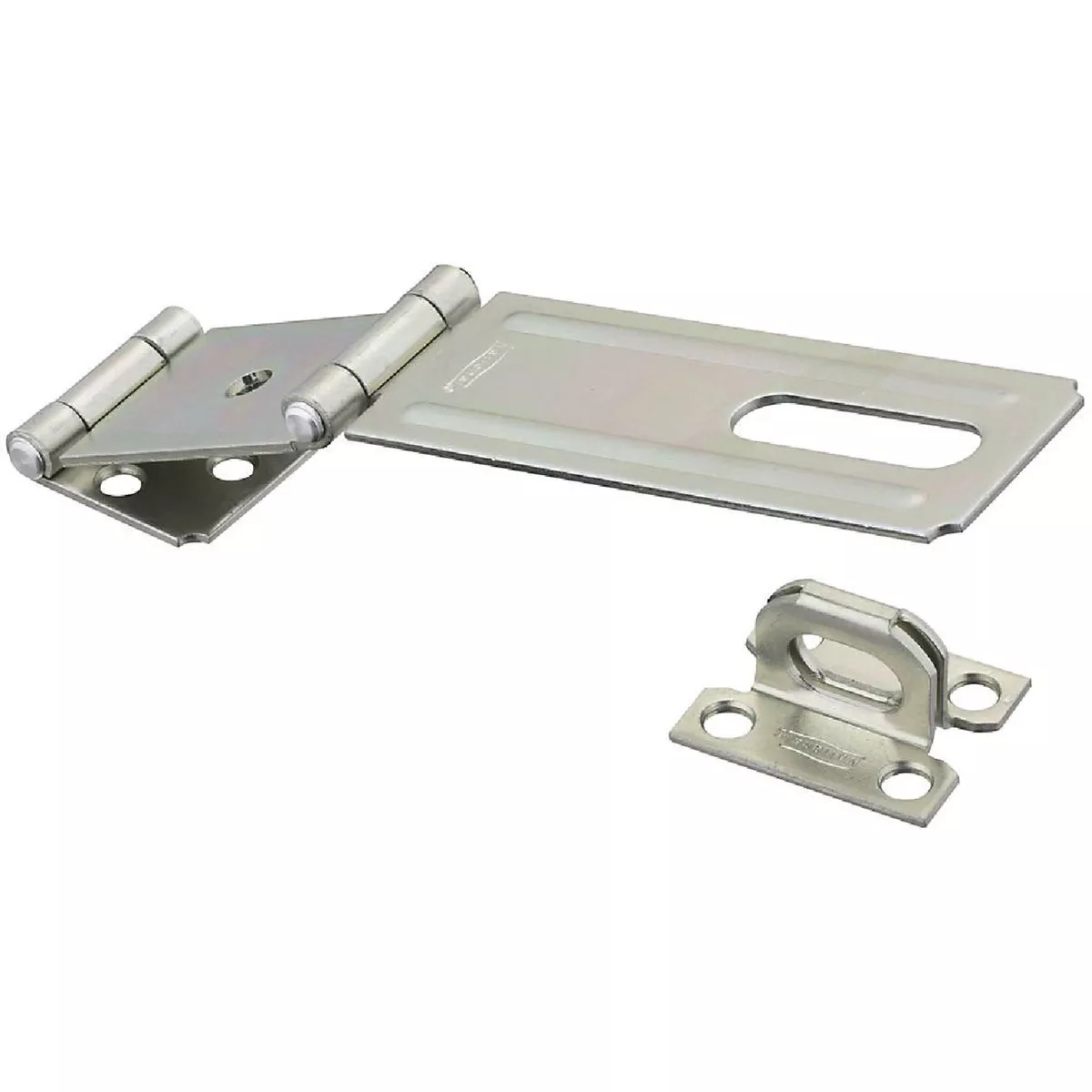 National Hardware 4-1/2 In. Double Hinge Zinc Hasp