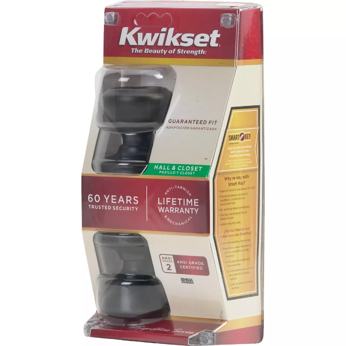 Kwikset Signature Series Venetian Bronze Hall & Closet Door Knob - photo 3