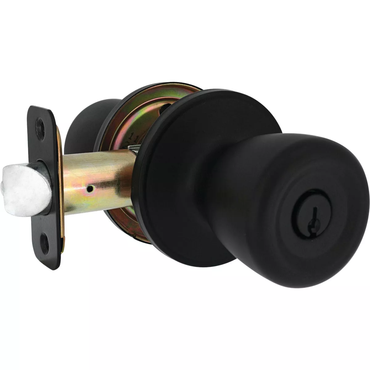 Steel Pro Matte Black Tulip Deadbolt & Door Knob Entry Combo (2-Pack) - photo 5