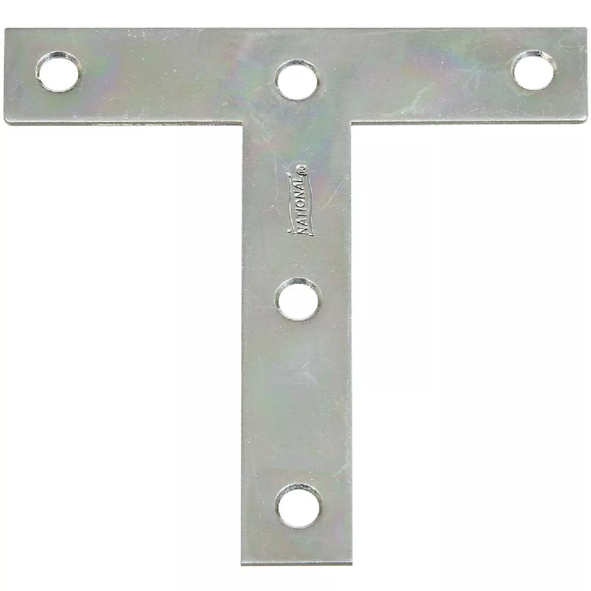 National Hardware 4 In. x 4 In. Zinc T-Plate