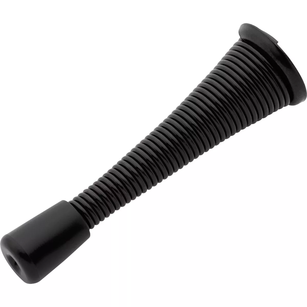 National Hardware 4 In. Matte Black Spring Door Stop