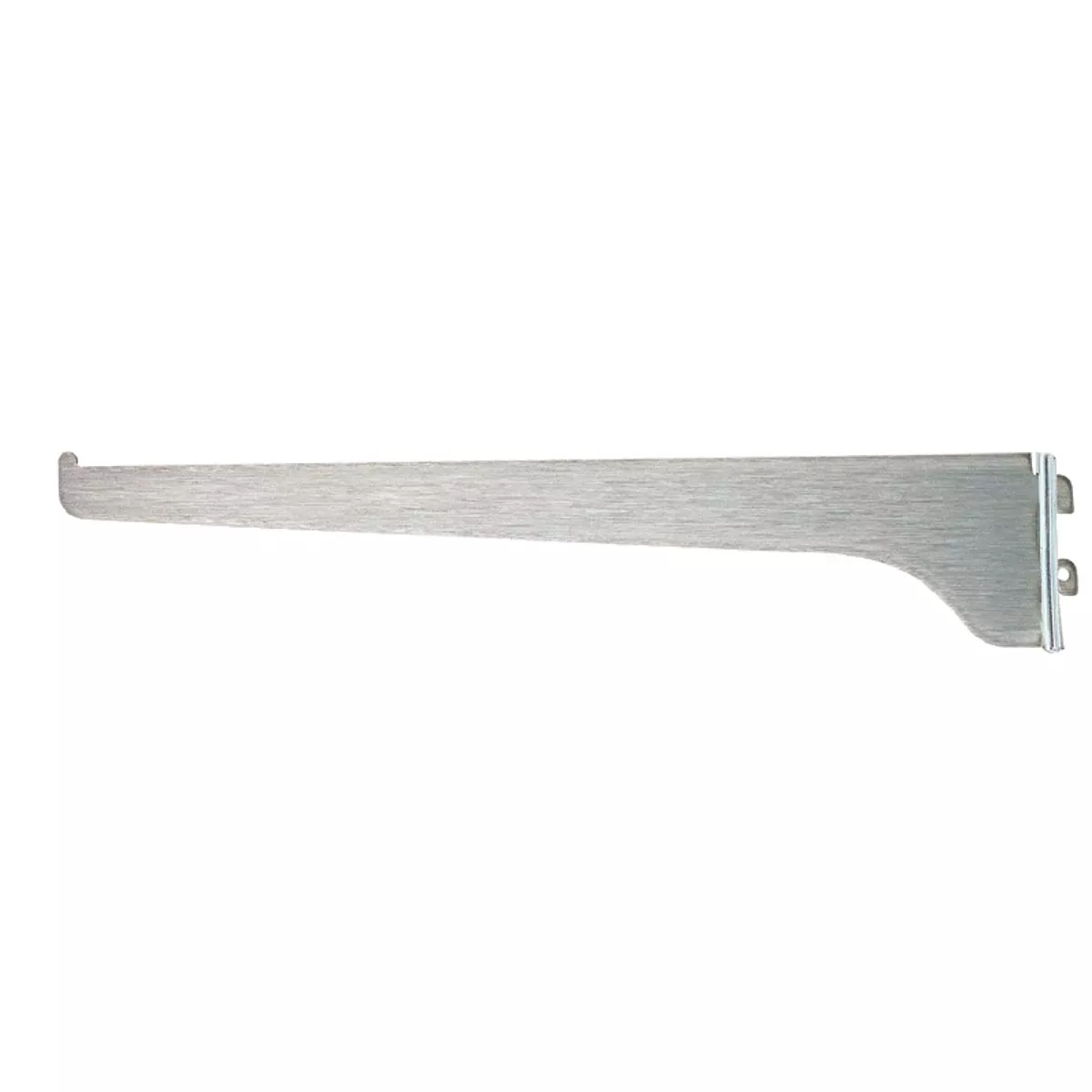 Knape & Vogt 180 Series 12 In. Anochrome Steel Regular-Duty Single-Slot Shelf Bracket