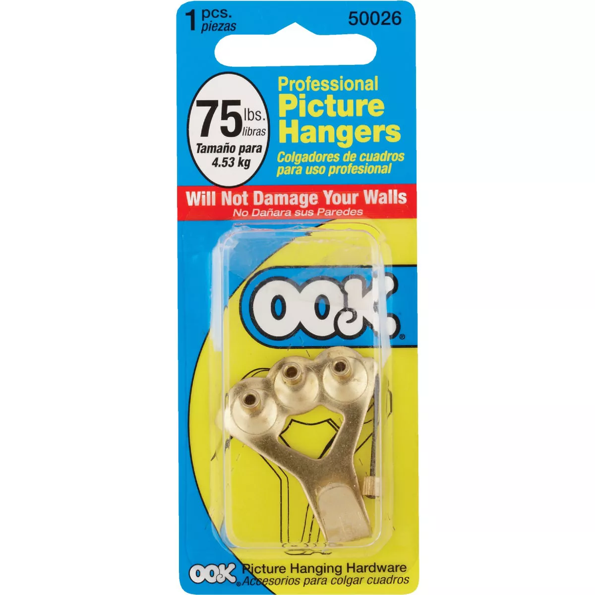 Hillman OOK 75 Lb. Capacity Picture Hangers - photo 2