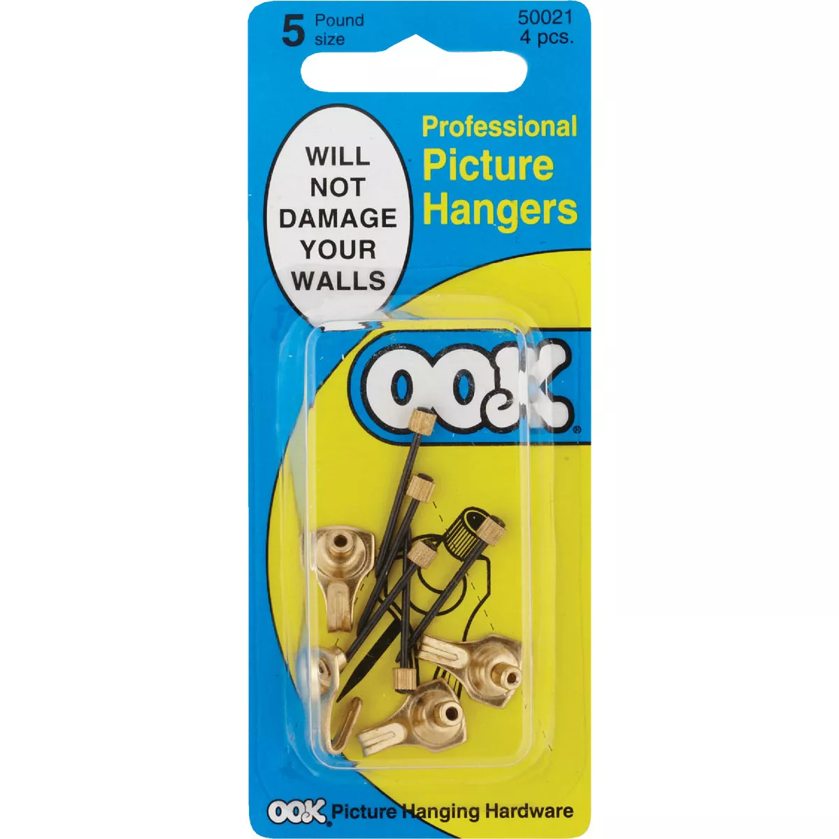 Hillman OOK 5 Lb. Capacity Picture Hangers (4-Pack) - photo 2