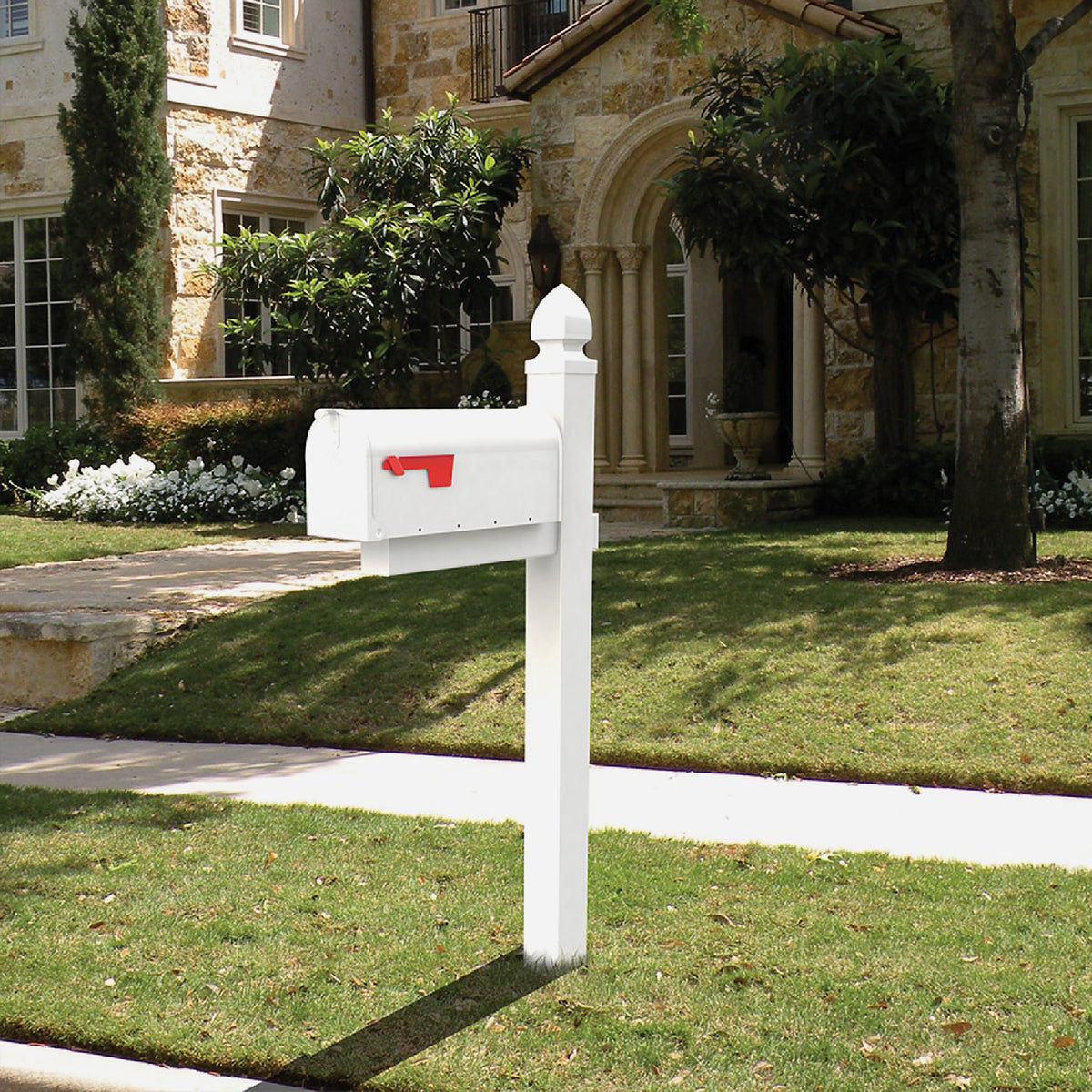 Gibraltar Whitley Plastic Mailbox Post | Do it Best