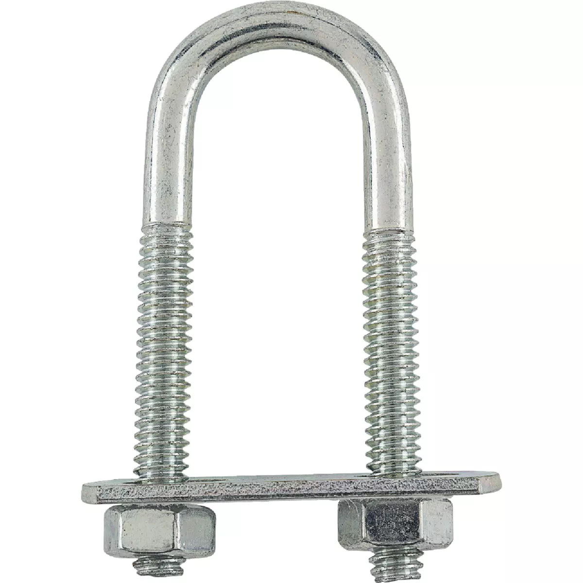 National Hardware 1/4 In. x 3/4 In. x 2-1/2 In. Zinc Round U Bolt - photo 2