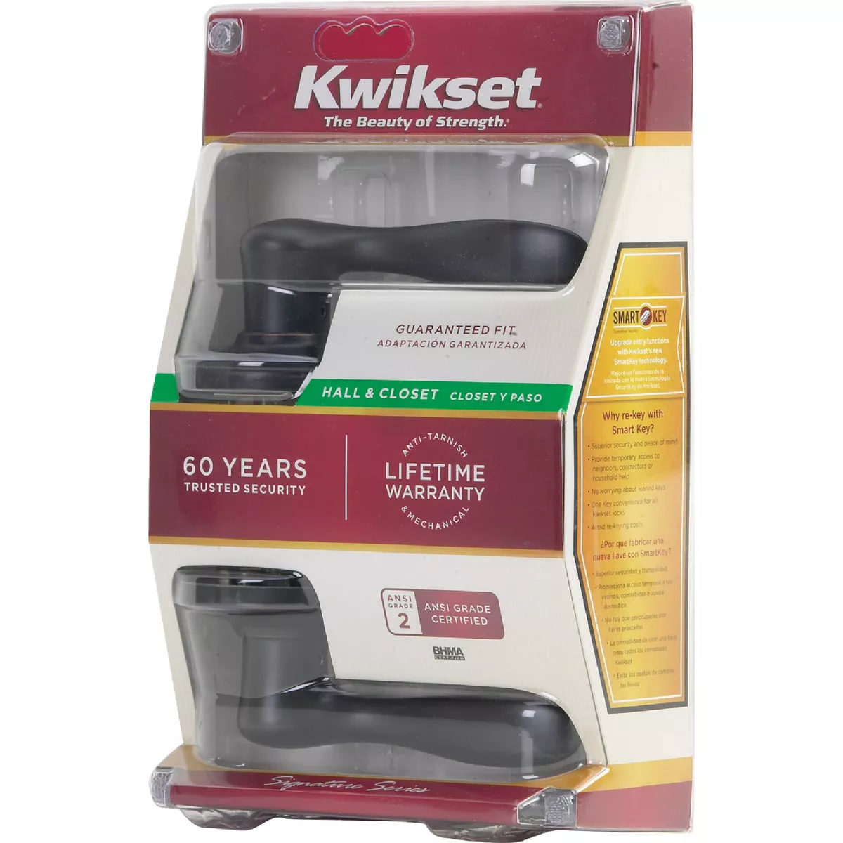 Kwikset Signature Series Venetian Bronze Tustin Passage Door Lever - photo 3