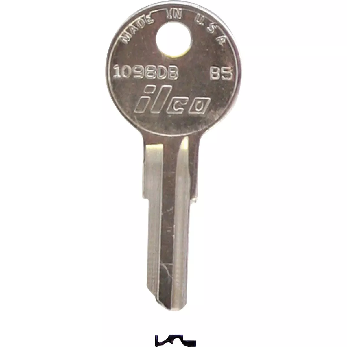 ILCO Briggs B5 Nickel Plated Lawn Mower Key, 1098DB (10-Pack)