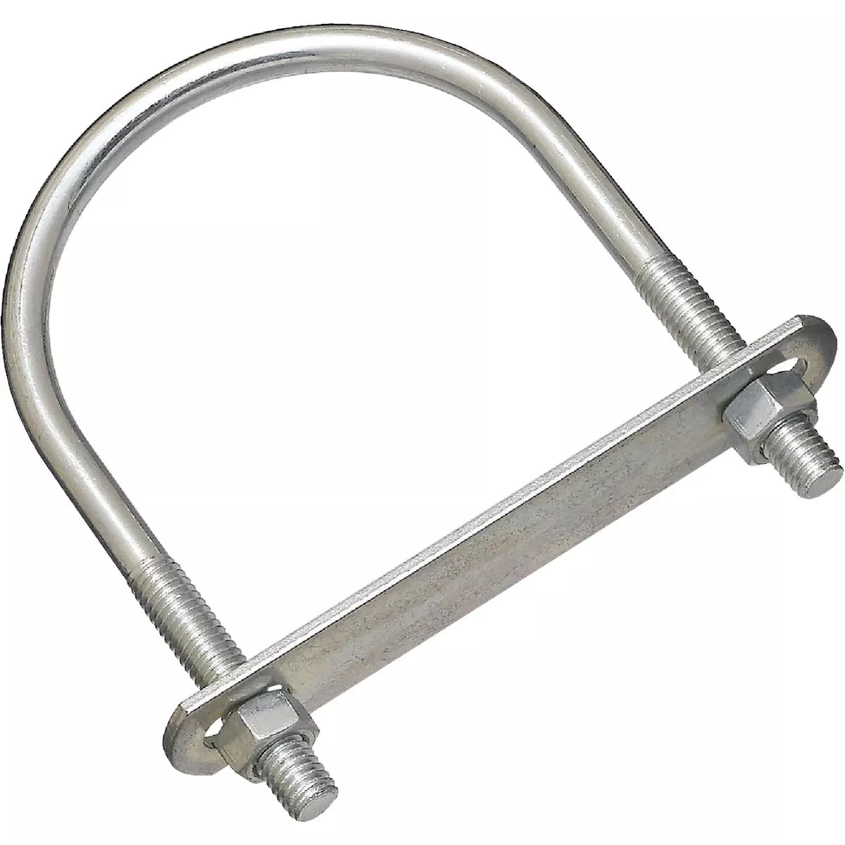 National Hardware 3/8 In. x 3-1/2 In. x 5-1/4 In. Zinc Round U Bolt